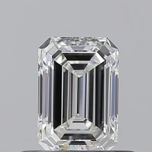 0.51ct EMERALD G IF Natural diamond