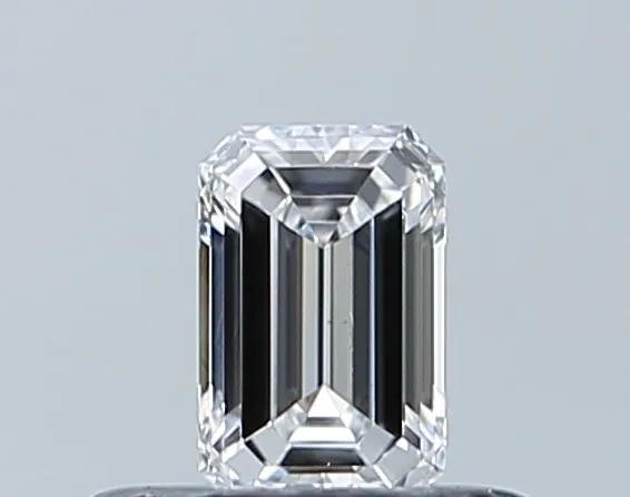 0.31ct EMERALD D VVS2 Natural diamond