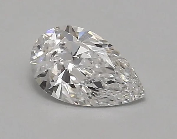 0.81ct PEAR D VVS2 Lab diamond