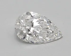 0.89ct PEAR D VVS2 Lab diamond