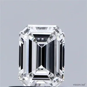 0.5ct EMERALD F VVS2 Natural diamond