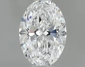 0.4ct OVAL D SI1 Natural diamond