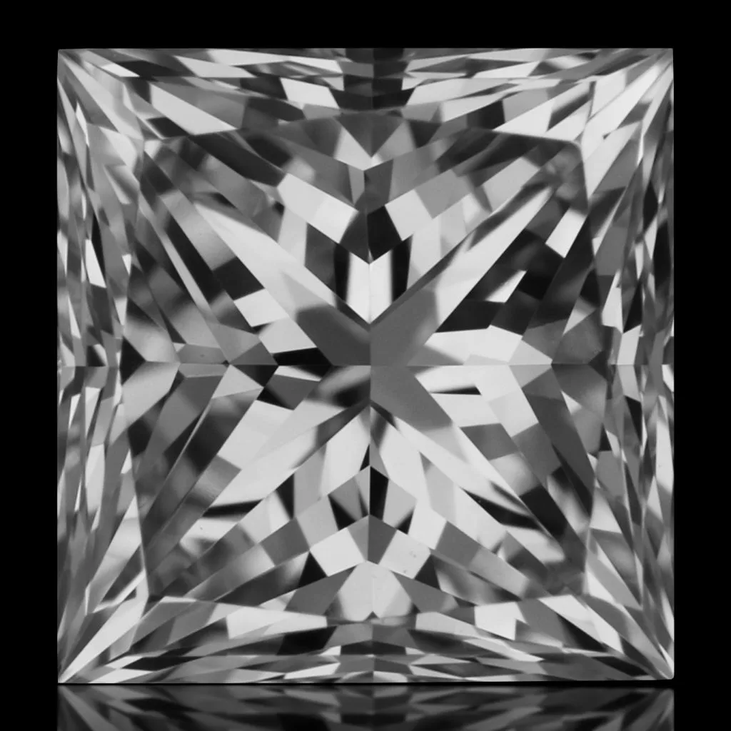 0.90ct PRINCESS G VVS1 Natural diamond