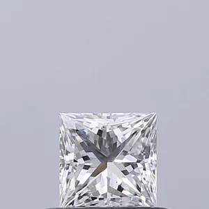 0.4ct PRINCESS D VVS2 Natural diamond
