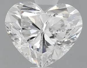 1.08ct HEART D VVS2 Lab diamond