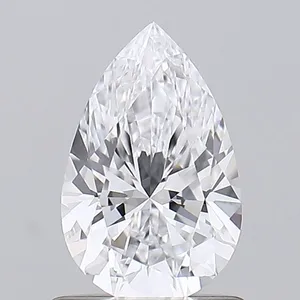 0.77ct PEAR D VVS1 Lab diamond