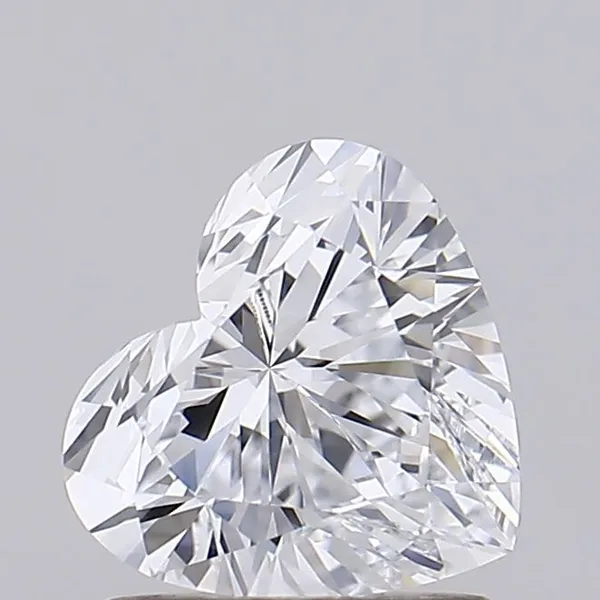 1.08ct HEART E VVS1 Lab diamond