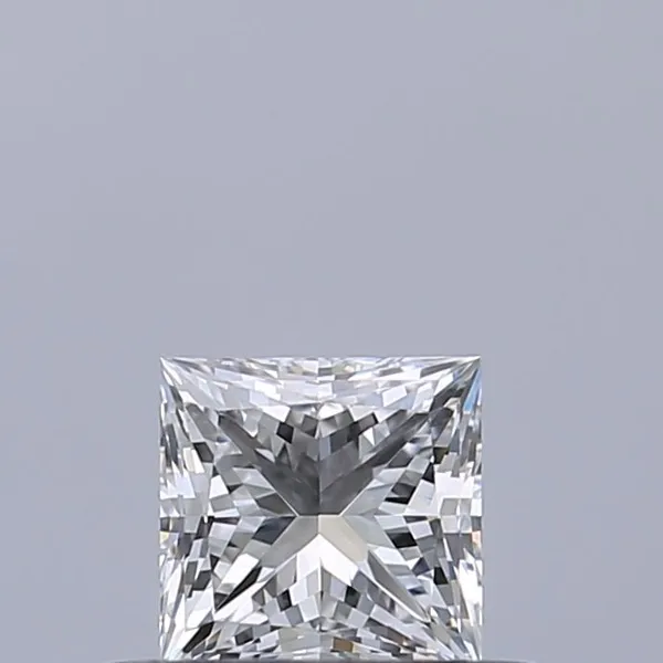 0.33ct PRINCESS D VVS2 Natural diamond