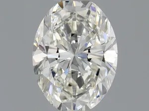 0.38ct OVAL H VVS1 Natural diamond