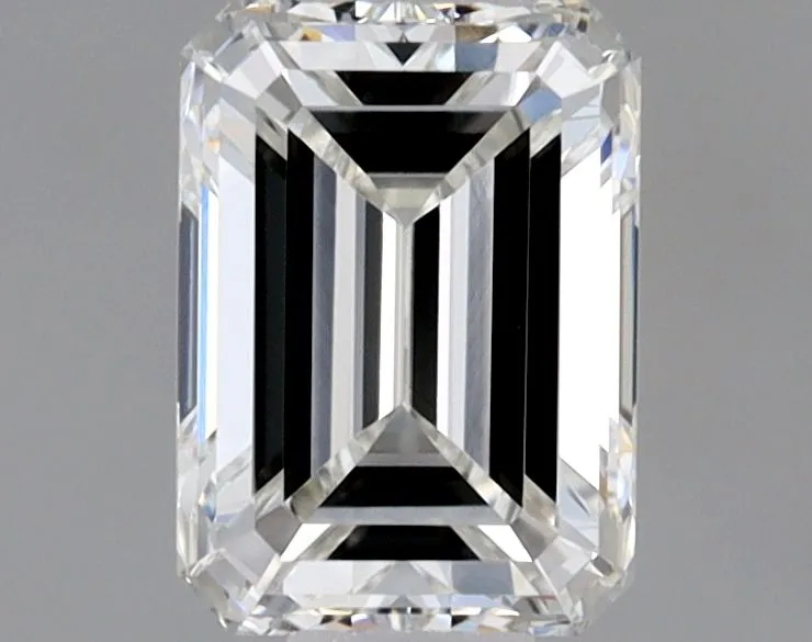 0.50ct EMERALD F VS1 Natural diamond