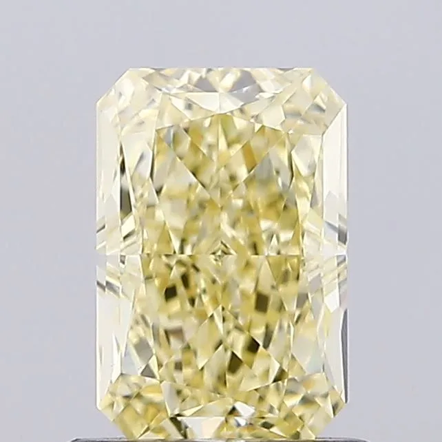 1.02ct RADIANT Fancy Yellow VVS2 Coloured Lab diamond