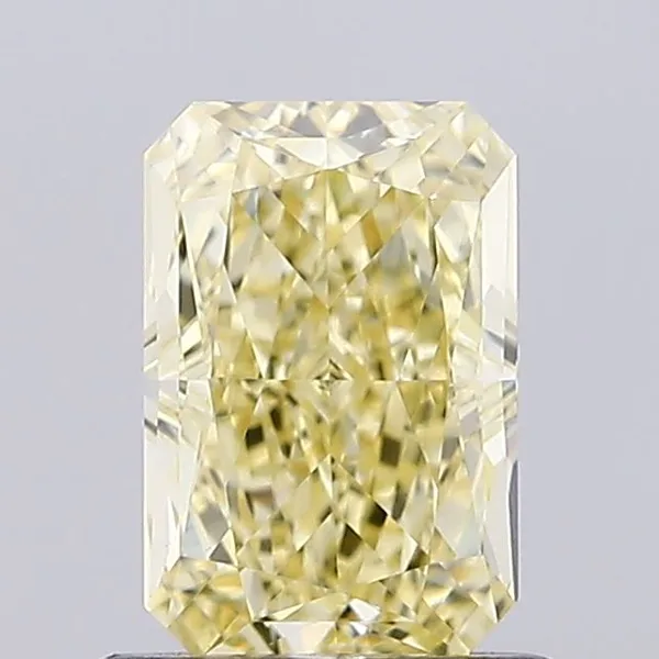 1.02ct RADIANT Fancy Yellow VVS2 Coloured Lab diamond