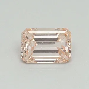 0.5ct EMERALD Fancy Intense Pink VS2 Coloured Lab diamond
