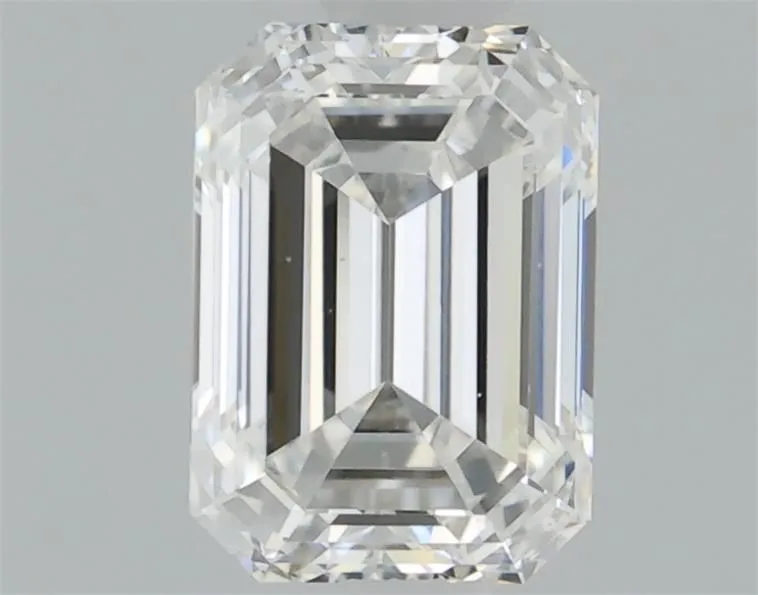 0.41ct EMERALD F SI1 Natural diamond