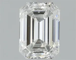 0.41ct EMERALD F SI1 Natural diamond
