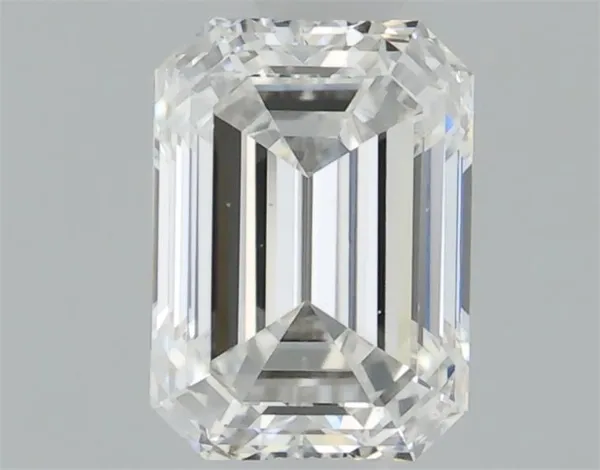 0.41ct EMERALD F SI1 Natural diamond