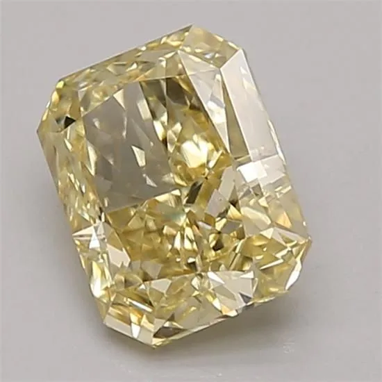 1.19ct RADIANT Fancy Intense Yellow VS1 Coloured Lab diamond