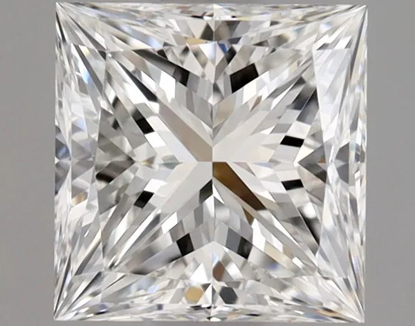 0.71ct PRINCESS E VVS2 Natural diamond