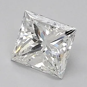 0.9ct PRINCESS F VS2 Natural diamond