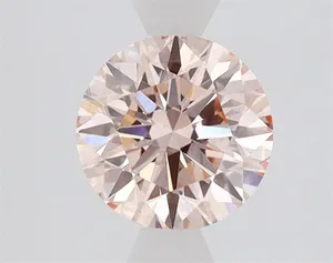 1.05ct ROUND Fancy Pink VS2 Coloured Lab diamond