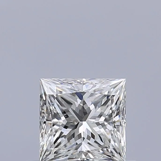 0.48ct PRINCESS F VVS1 Natural diamond