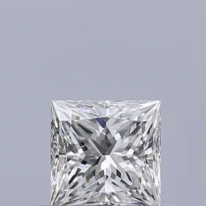 0.48ct PRINCESS F VVS1 Natural diamond