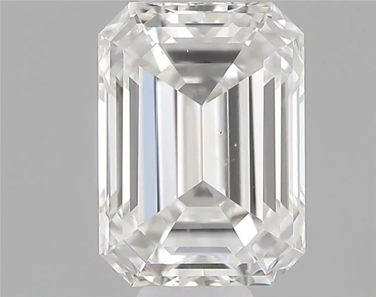 0.40ct EMERALD F SI1 Natural diamond