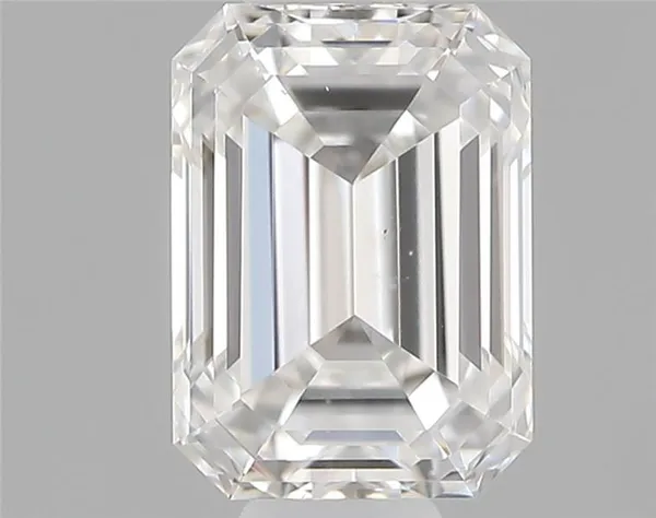 0.4ct EMERALD F SI1 Natural diamond