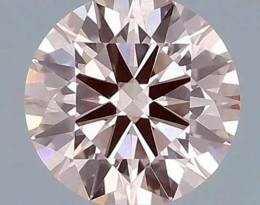 0.47ct ROUND Fancy Intense Pink VVS2 Coloured Lab diamond