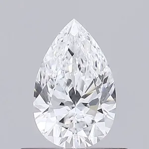 0.4ct PEAR D IF Natural diamond