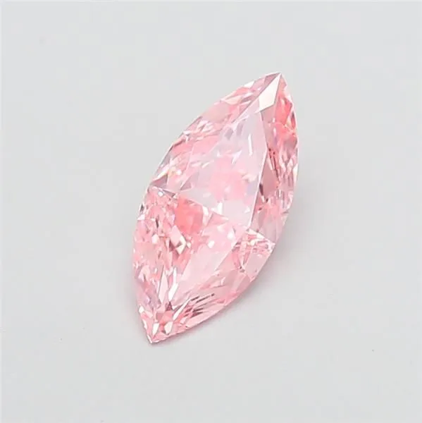 1.02ct MARQUISE Fancy Vivid Pink VVS1 Coloured Lab diamond