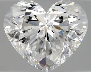 0.9ct HEART E SI2 Natural diamond