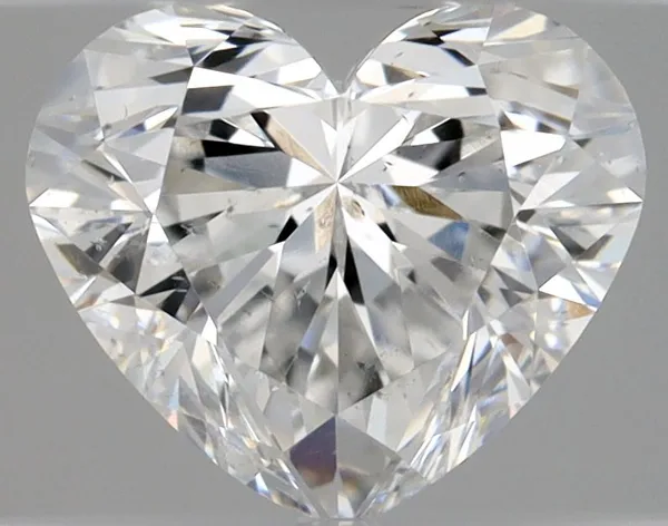 0.9ct HEART E SI2 Natural diamond