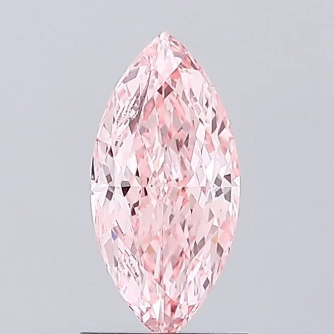 1.03ct MARQUISE Fancy Vivid Pink VVS2 Coloured Lab diamond