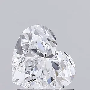 1.04ct HEART D VVS2 Lab diamond