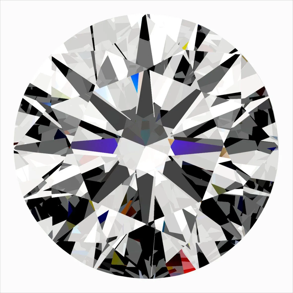 0.32ct ROUND F SI2 Natural diamond