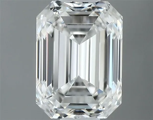0.51ct EMERALD F VS1 Natural diamond