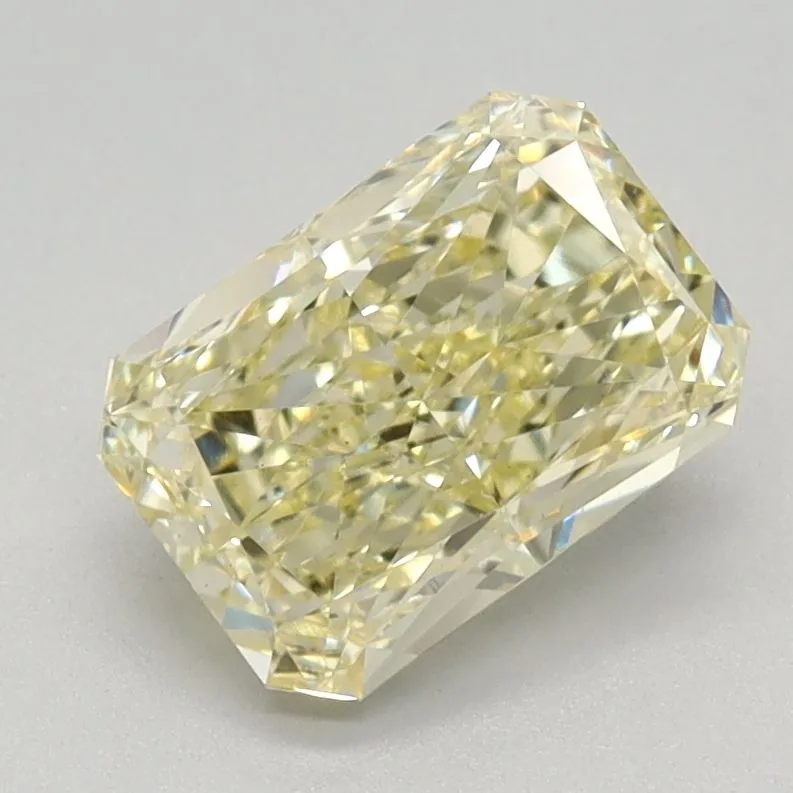 1.27ct RADIANT Fancy Yellow VS1 Coloured Lab diamond