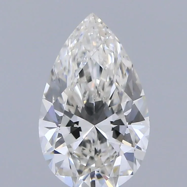 0.52ct PEAR H VVS2 Natural diamond