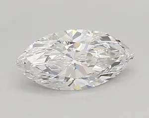 0.88ct MARQUISE D VVS2 Lab diamond
