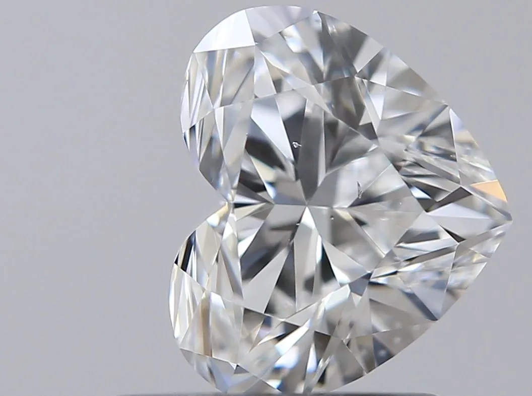 0.81ct HEART F SI1 Natural diamond