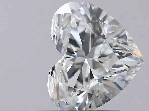 0.81ct HEART F SI1 Natural diamond