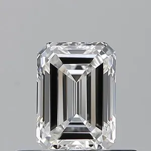 0.5ct EMERALD F VVS2 Natural diamond