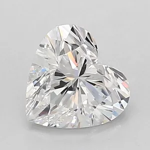 1.04ct HEART D VVS1 Lab diamond