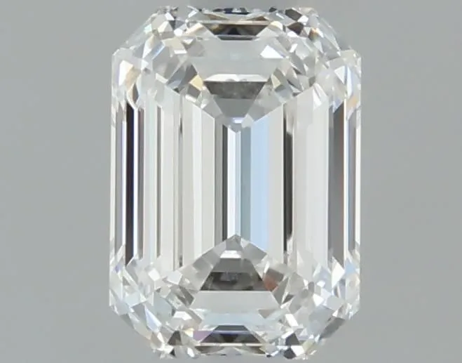 0.41ct EMERALD F VS2 Natural diamond