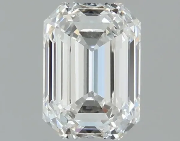 0.41ct EMERALD F VS2 Natural diamond