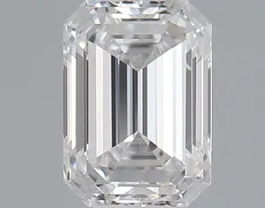 0.33ct EMERALD E IF Natural diamond