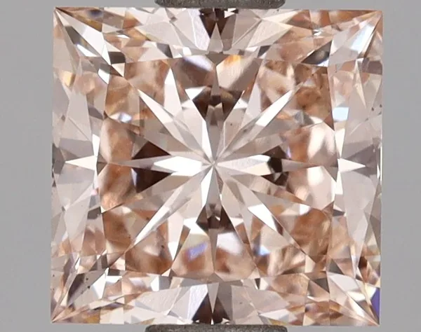 2ct PRINCESS Fancy Intense Pink VS1 Coloured Lab diamond