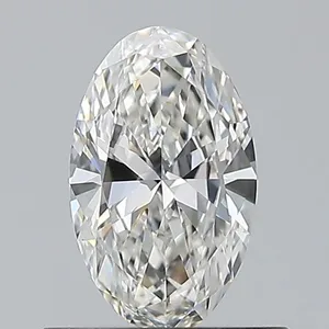 0.5ct OVAL G VVS2 Natural diamond