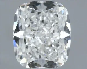 0.81ct CUSHION F VVS2 Natural diamond